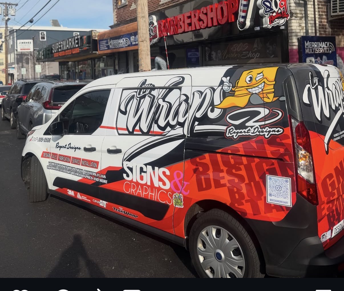 Commercial Van Wrap