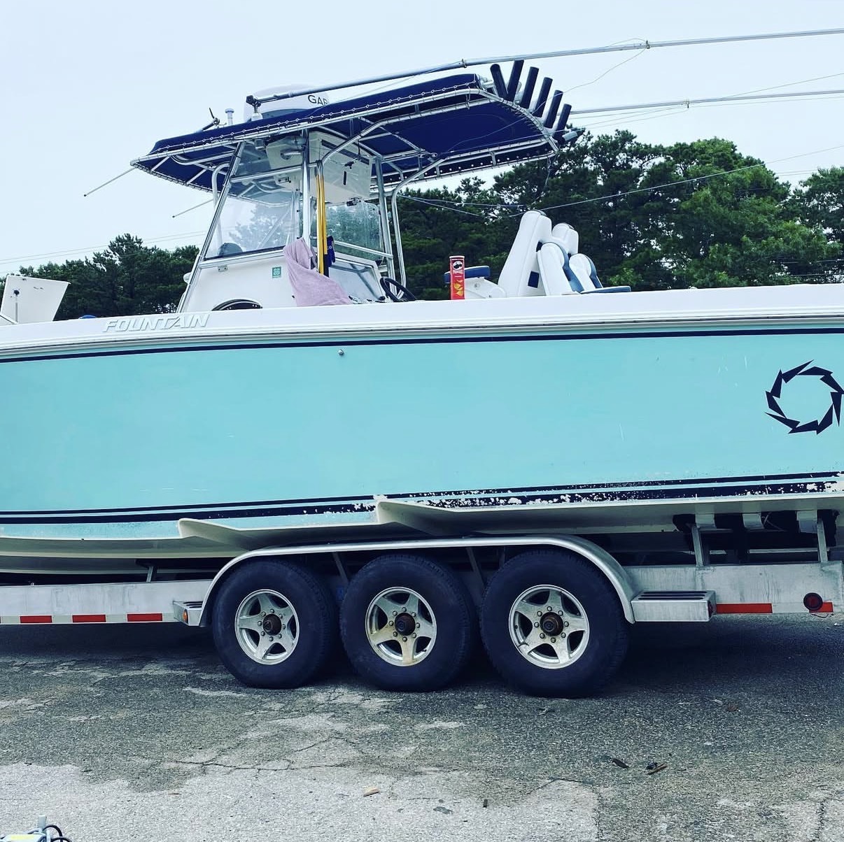 Boat Wrap — before